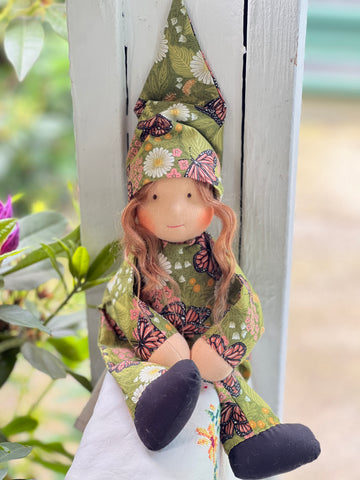 Floppy Dolls - Green Butterfly