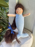 Mini Mermaid - Brown/Blue