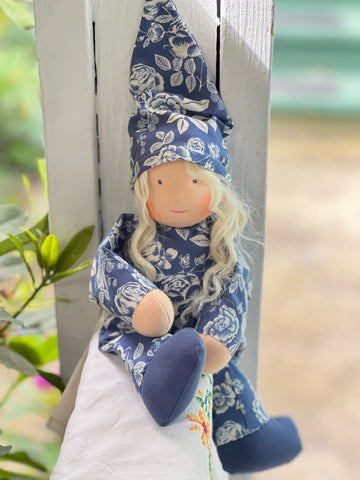 Floppy Dolls - Blue Floral