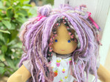 Sitting Friend Amethyst (mocha)