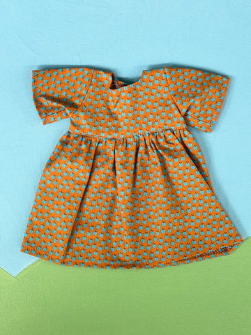 Little Friend Dress - Ochre Apples