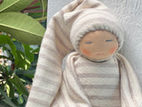 First Lovie - Beige Stripes