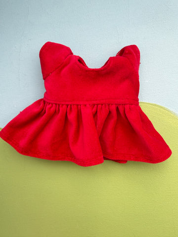 Piccolina Dress - Red Velvet