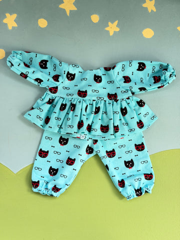 Classic/Sitting Friend PJ's- Cool Cats