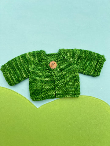 Cuddle Doll  Knit Sweater - Green