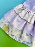 Classic/Sitting Friend Tier Ruffle Dress - Lilac Dreams