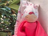 First Lovie - Flamingo  (Brown Eyes)