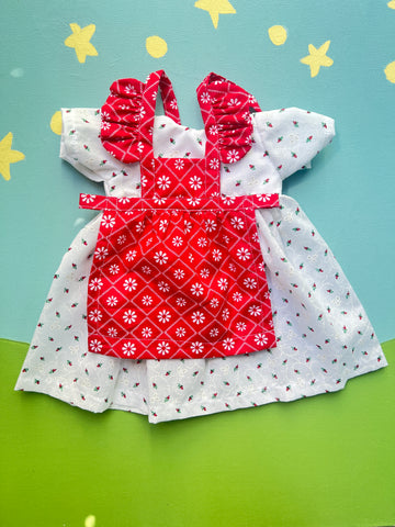 Forever Friend Dress - Tiny Red Roses