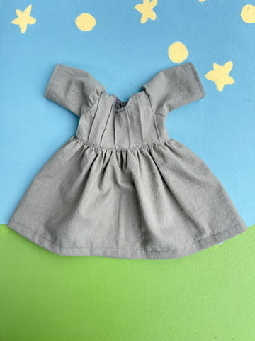 Little Friend Pin Tucked Dress - Green