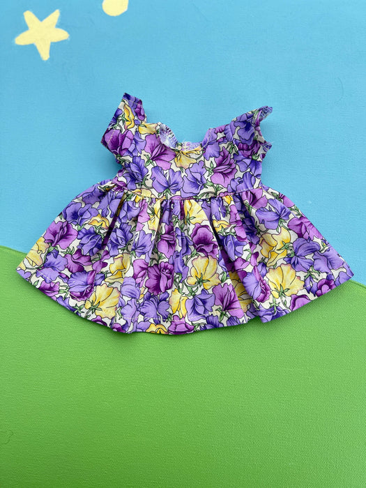 Little Buddy Doll Dress - Violets