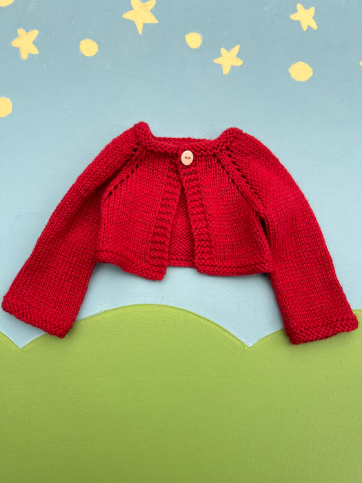 Forever Friend Knit Sweater - Red