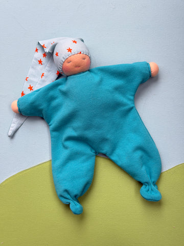 First Lovie - Turquoise Stars