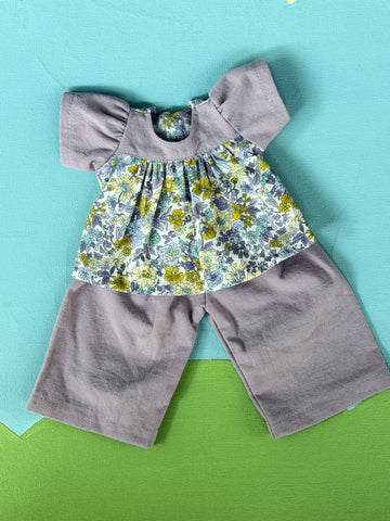 Little Friend Market Day Set - Lilac Liberty/Solid Pant