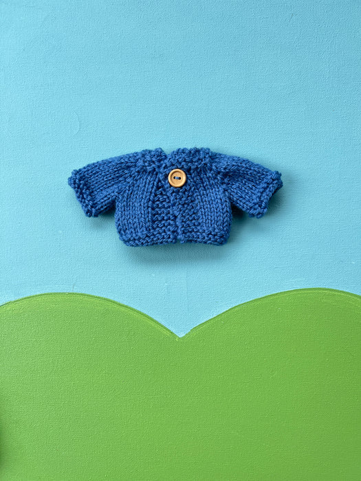 Picco/Little Buddy Knit Sweater - Blue