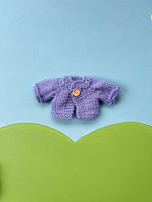 Picco/Little Buddy Knit Sweater - Periwinkle