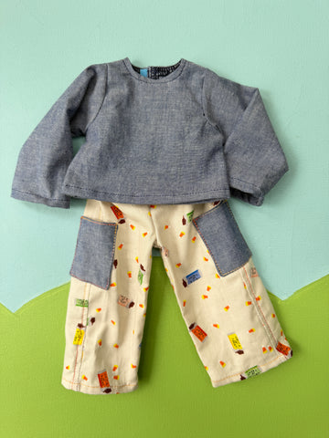 Little Friend Top and Pant Set - Trick Or Treat