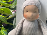 Little Snuggle Doll - Light Grey