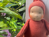 Little Snuggle Doll - Red/Orange