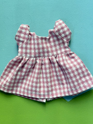 Little Buddy/Piccolina Dress - Lilac Gingham