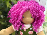 Sitting Friend - Fuchsia (mocha skin tone)
