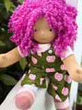 Sitting Friend - Fuchsia (mocha skin tone)