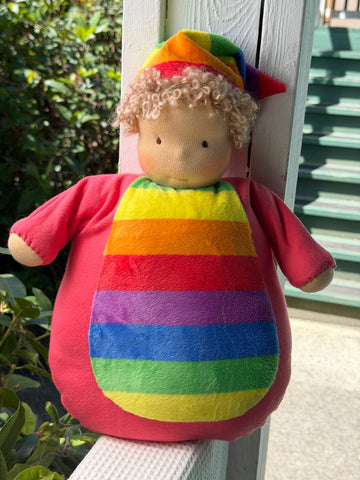 Snuggle Doll - Coral Pillow (sunkissed skin tone)