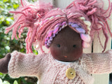 Little Buddy -  Peony (dark brown skin tone)