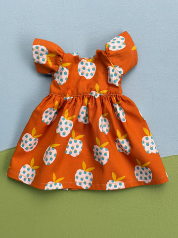 Little Friend Dress - Ochre Apples