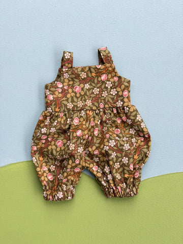 Little Friend Short Alls  - Green Meadow