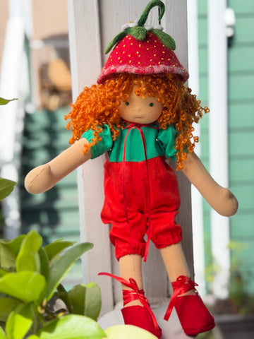 Limited Edition Little Forever Friend - Strawberry Girl 'Fragola'