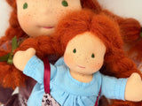 Sitting Friend and Child Poppy and Pippi (sunkissed)