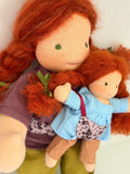 Sitting Friend and Child Poppy and Pippi (sunkissed)