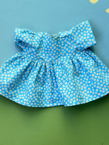 Classic/Sitting Friend Dress Blue Daisy