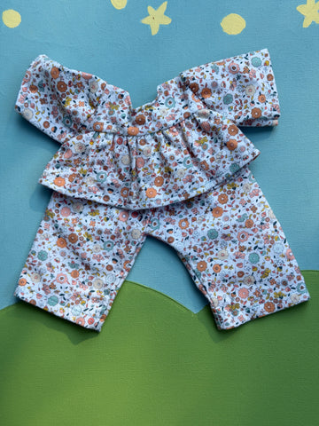 Classic/Sitting Friend Flannel PJ's Wee Florals