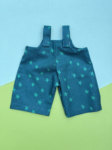 Picco Overalls (no tshirt) - Blue Stars