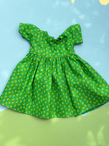 Little Friend Dress - Green Floral