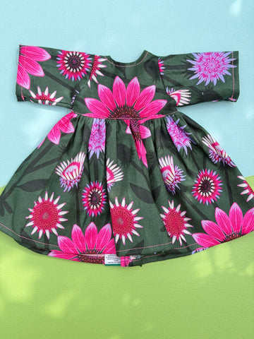 Little Friend Dress - Midnight Flowers