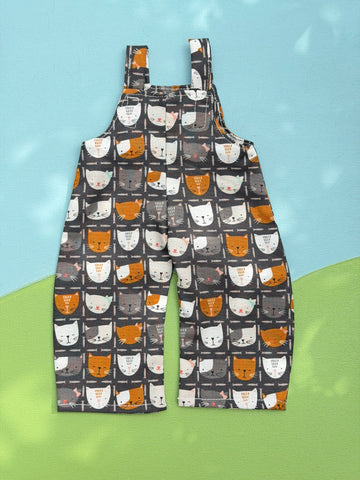 Little Friend Overalls - Cats