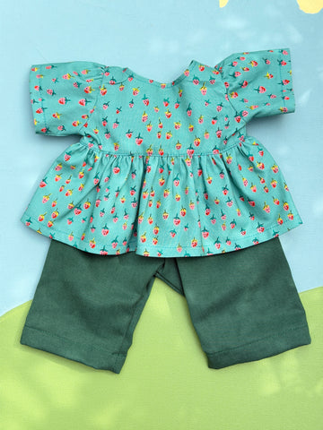 Classic/Sitting Friend Every Day Set Turquoise Strawberry
