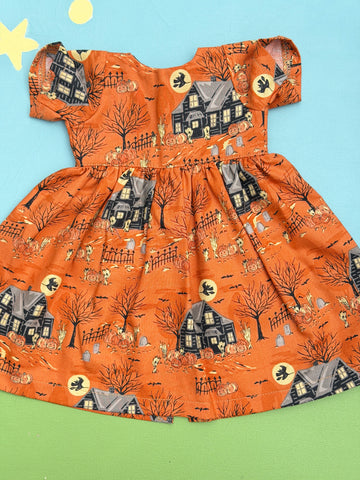 Forever Friend Dress Orange Halloween