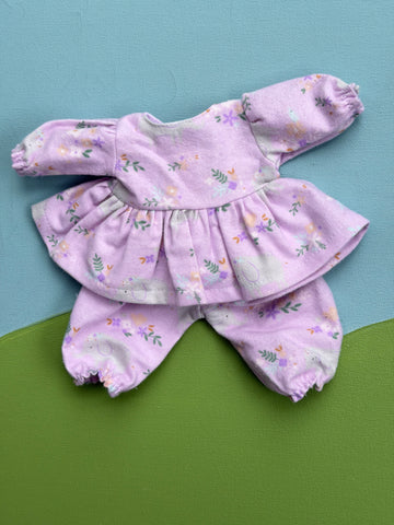 Little Buddy PJ's - Lilac Gentle Elephants
