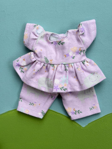 Piccolina PJ's - Lilac Gentle Elephants
