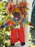 Little Forever Friend - Rainbow (Dark Brown Tone)