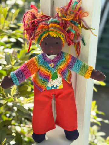 Little Forever Friend - Rainbow (Dark Brown Tone)