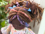 Sitting Friend Amalia (dark brown)