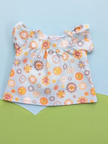 Cuddle Doll Dress - Super Sunshine