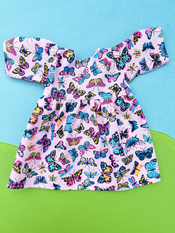 Little Friend Dress - Butterflies